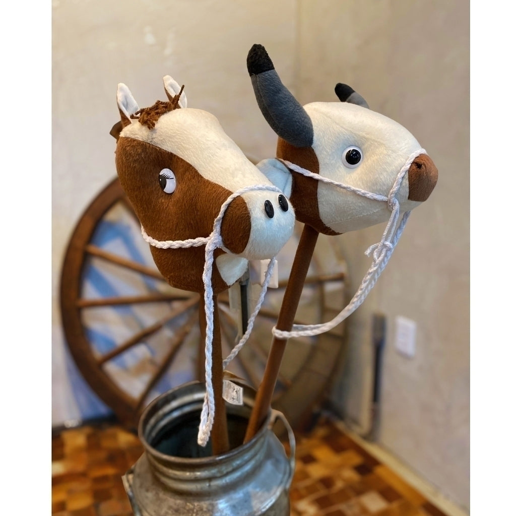 Brinquedo Boizinho De Pau Pelúcia - Imagem 2