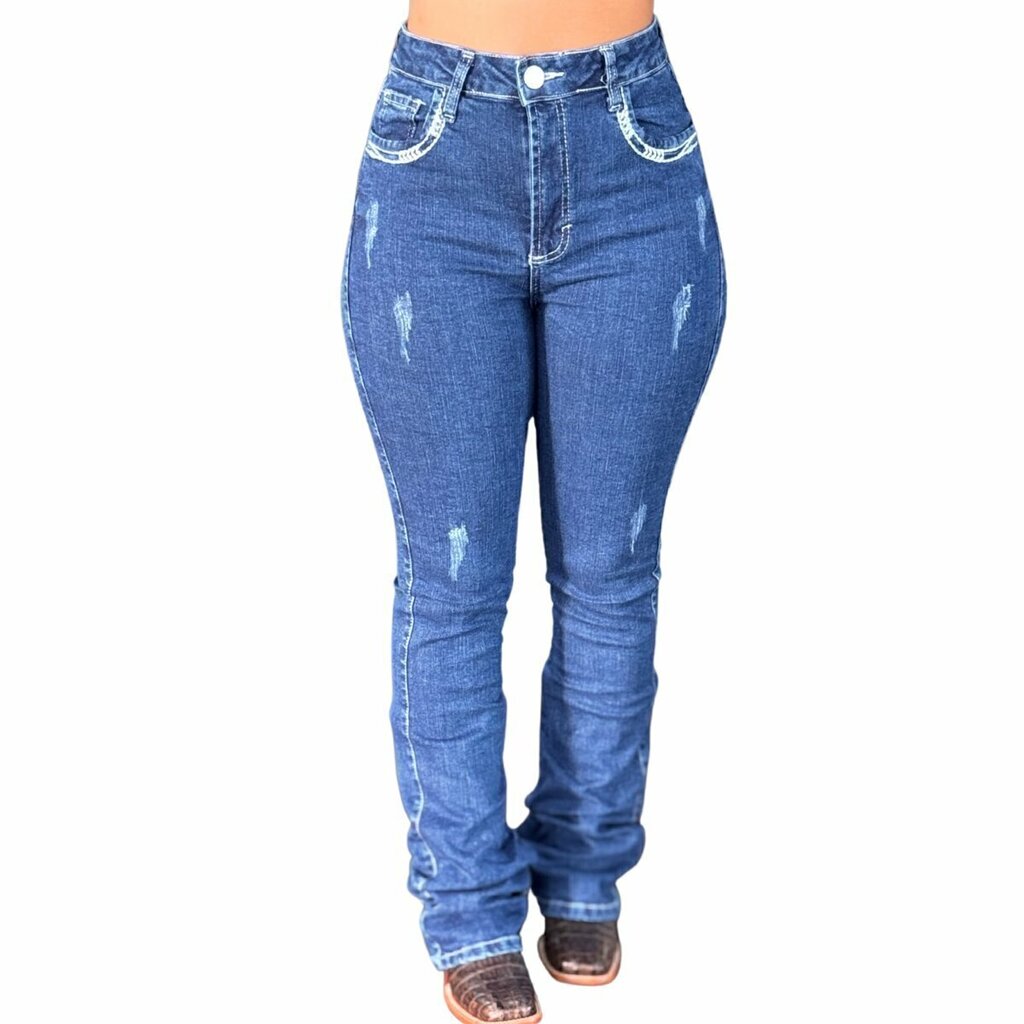 Calça Jeans Feminina Best Rodeio Ref.F521 - Imagem 2