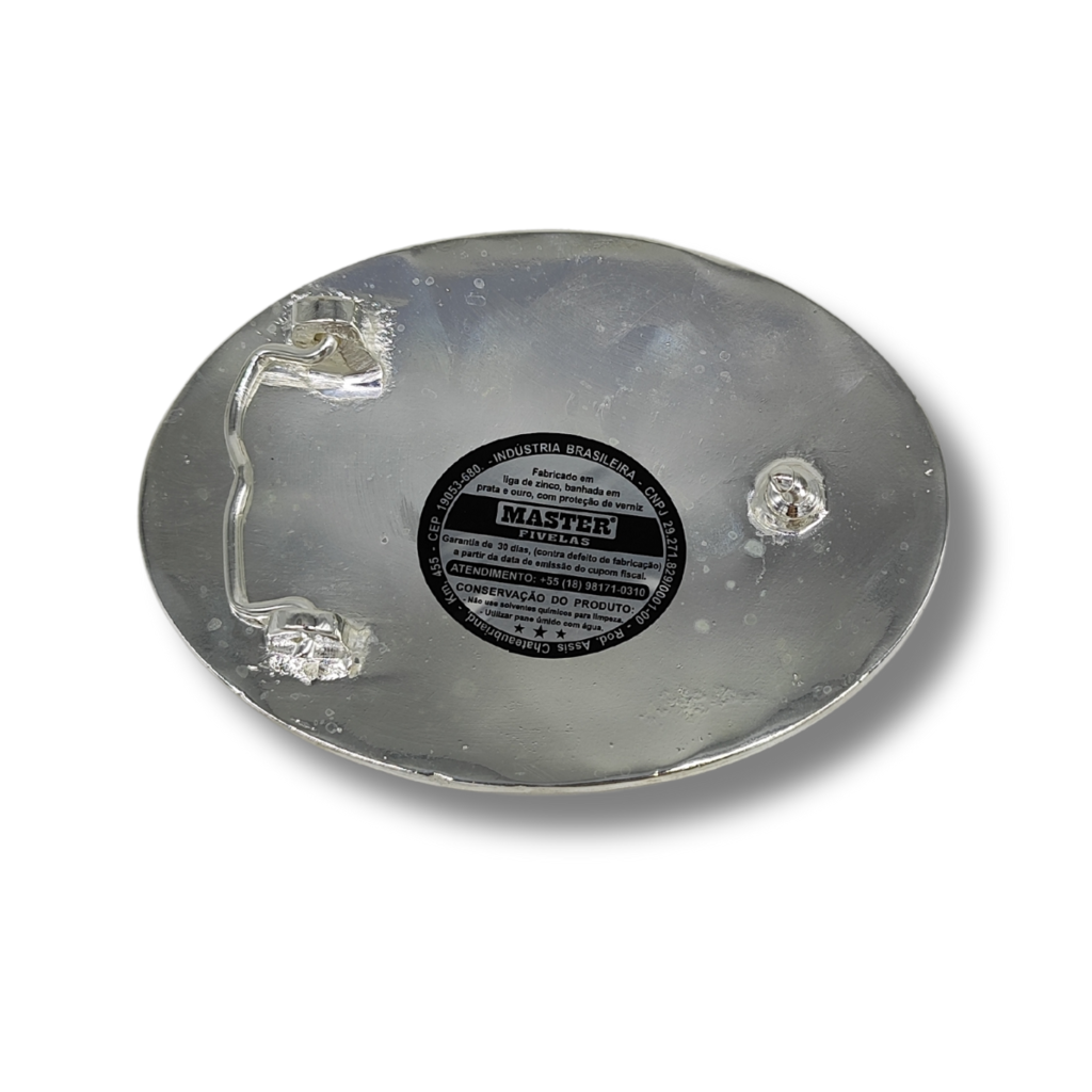 Fivela Master Western Bronze/Prata - Imagem 2