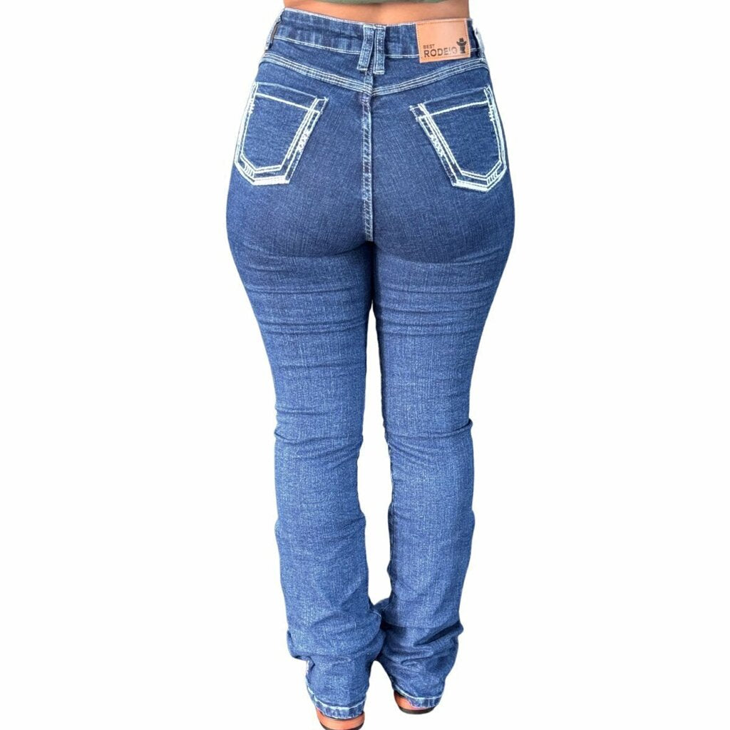 Calça Jeans Feminina Best Rodeio Ref.F521 - Imagem 3