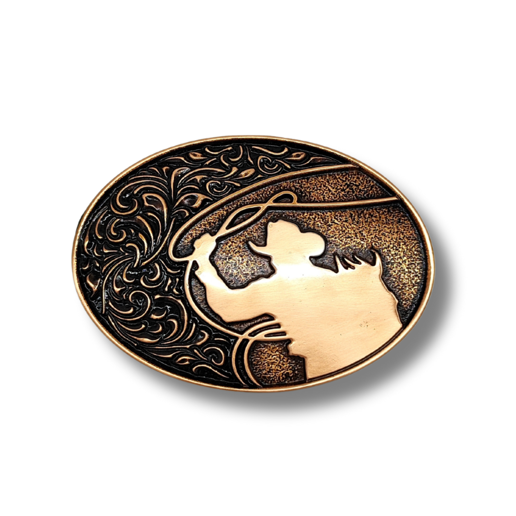 Fivela Master Western Bronze/Prata - Imagem 3