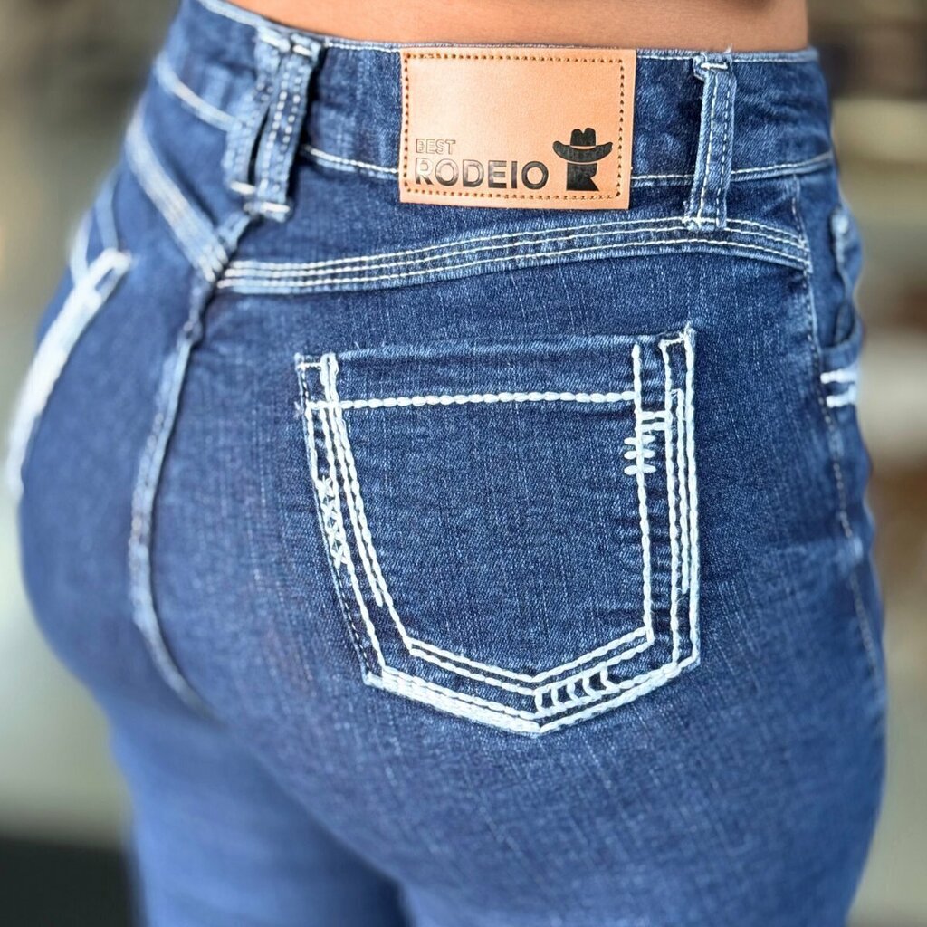 Calça Jeans Feminina Best Rodeio Ref.F521 - Imagem 4