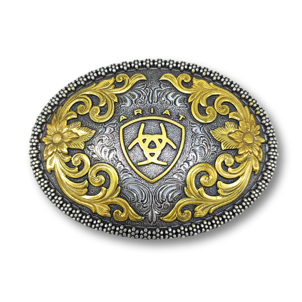 Fivela De Metal Ariat Prata Ref.37005