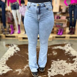 Calça Feminina Faraya Jeans Flare Ref.670