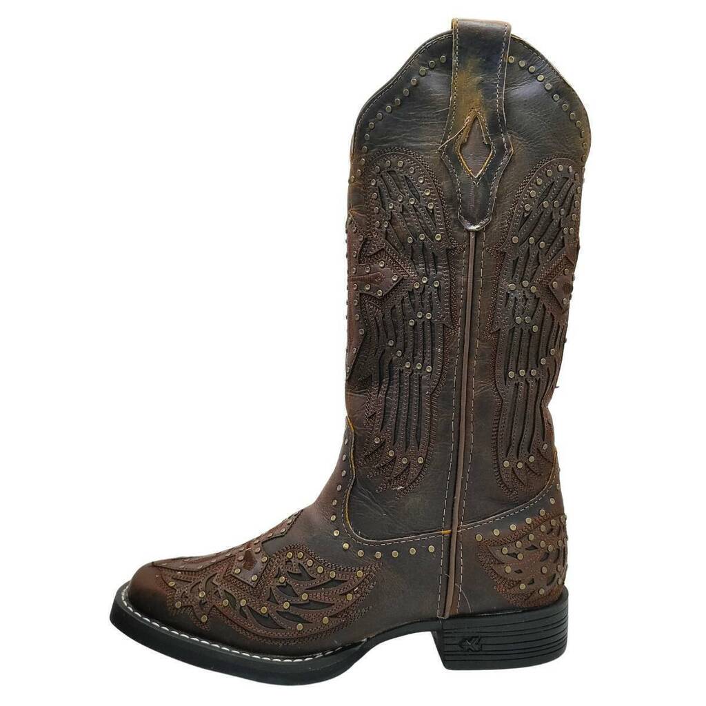 Bota Texana Feminina Goyazes Dallas Tabaco - Imagem 4