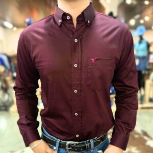 Camisa M/L Laço Forte Bordo