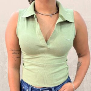 Regata Polo Feminina Moiadeiros Verde