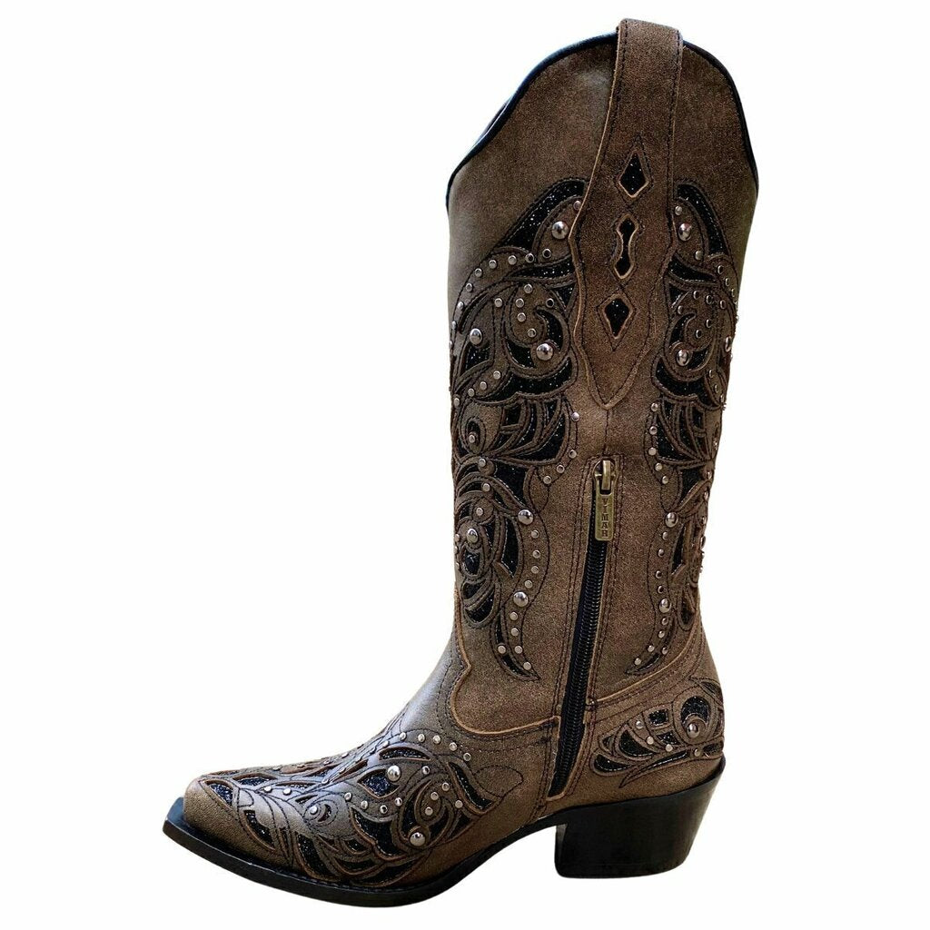 Bota Bico Fino Capuccino - Imagem 3