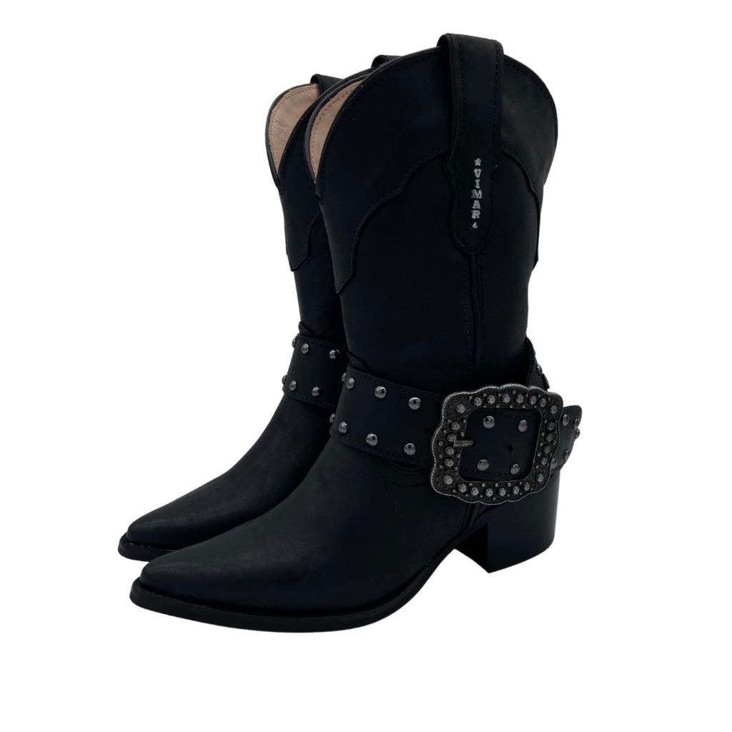 Bota Bico Fino Preto - Imagem 4