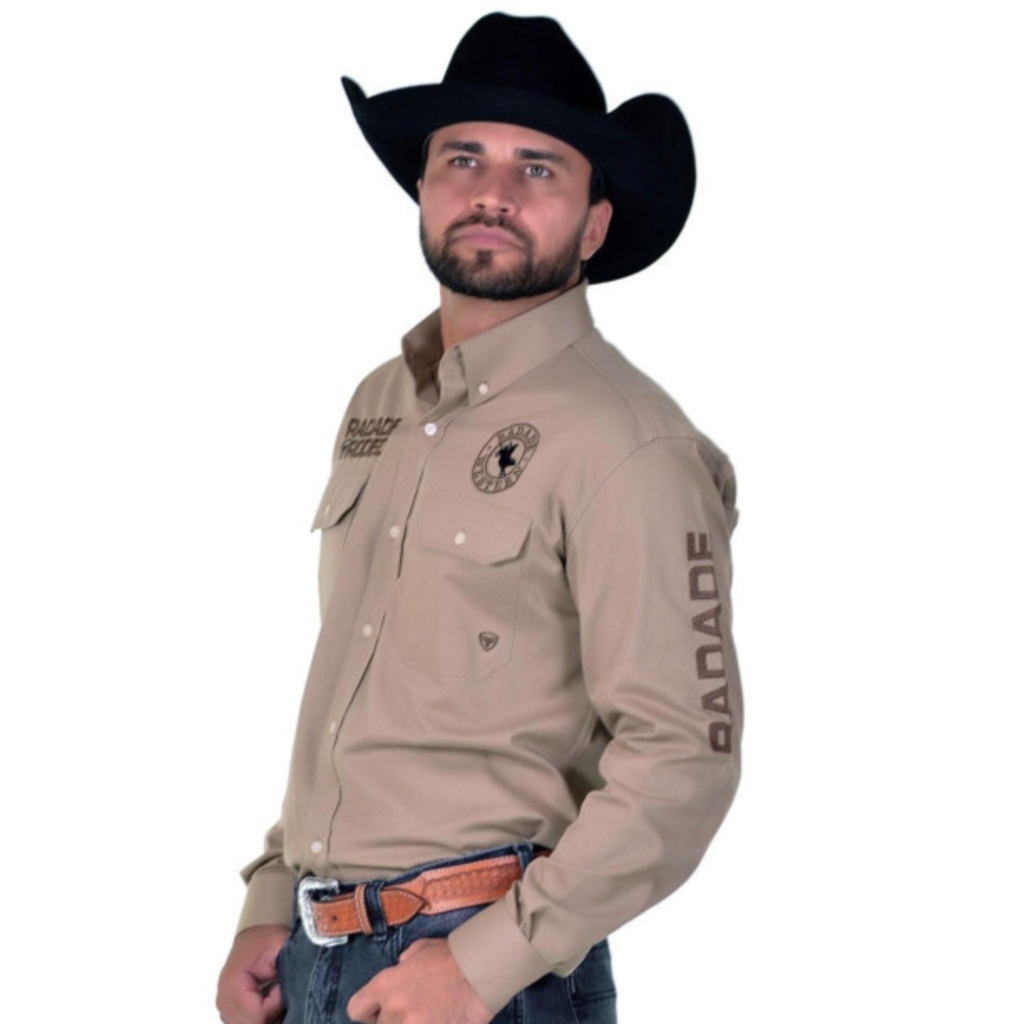 Camisa Radade M/L Bordada New Western - Imagem 3