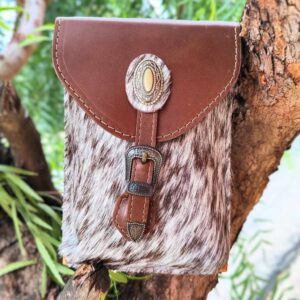 Bolsa De Couro Goyazes Atlanta Caramelo