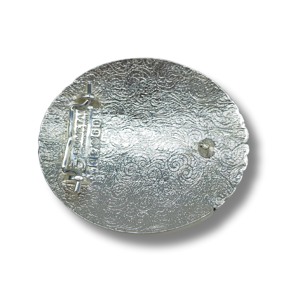 Fivela Sumetal Bull Riders Bandeira Texas - Imagem 2