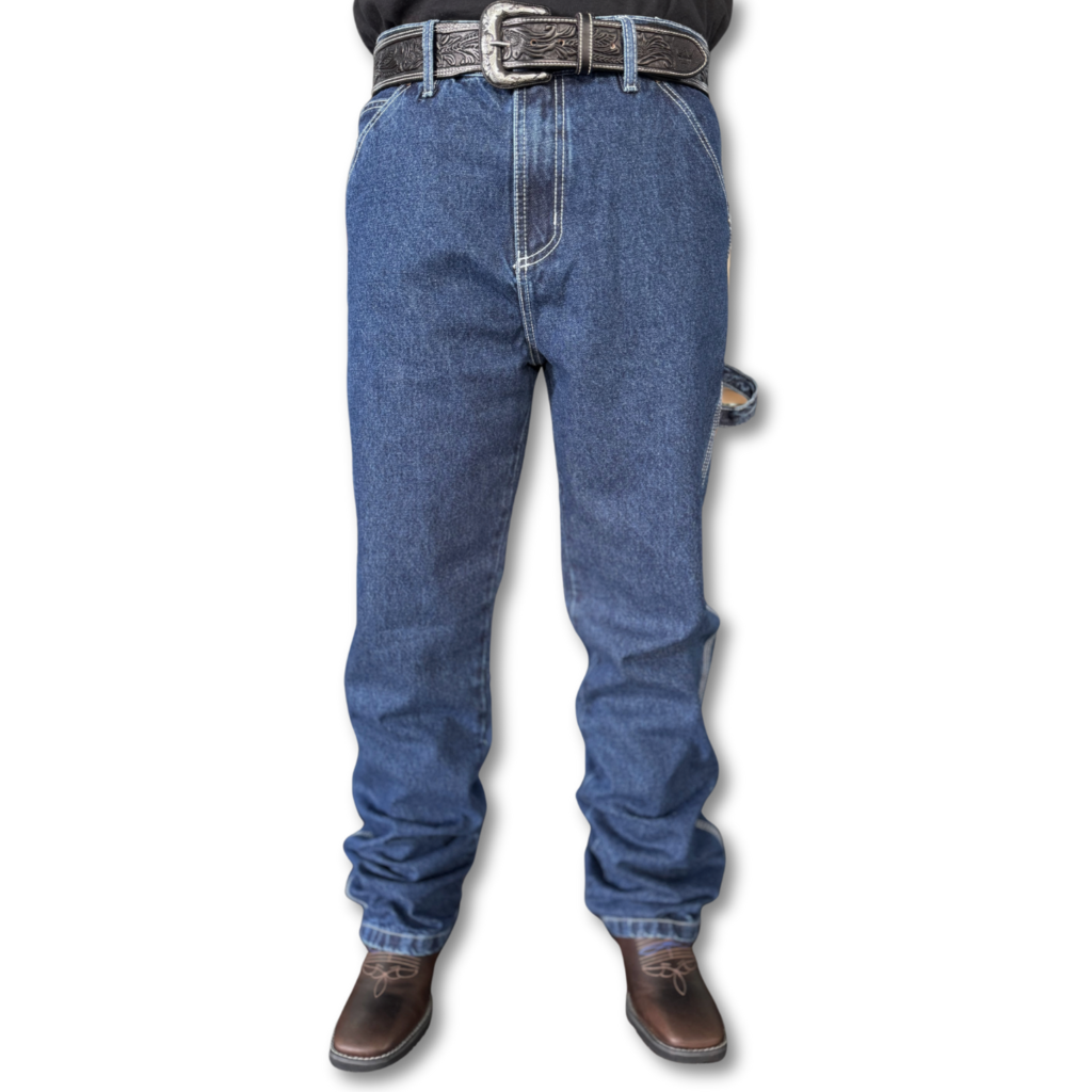 Calça Masc All Western Carpinteira Branca - Imagem 2