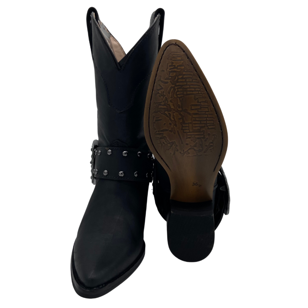 Bota Bico Fino Preto - Imagem 6