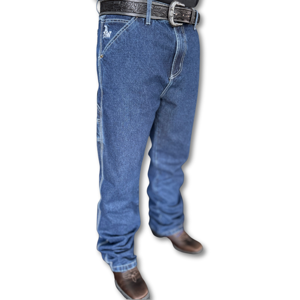 Calça Masc All Western Carpinteira Branca - Imagem 3