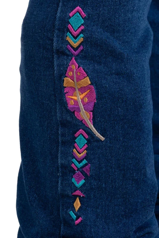 Calça Texas Farm Vitality Umber Jeans Escuro - Imagem 9