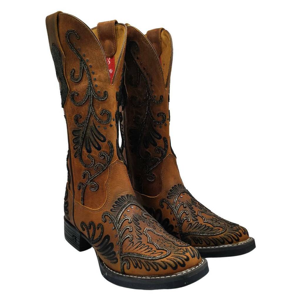 Bota Texana Feminina Goyazes Dallas Furta Cor - Imagem 2