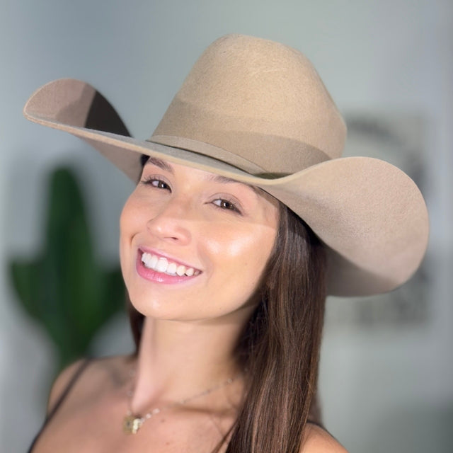 CHAPÉU PRALANA ARENA FELT UNISSEX ABA 11 - BEGE