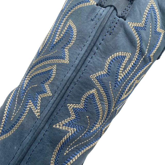 Bota Bico Fino Bonazus Azul - Imagem 5