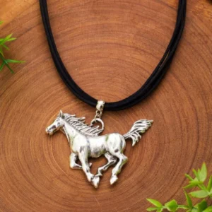 Colar Turkese Store Horse Black