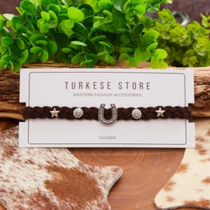 Choker Turkese Store Horseshoe Star