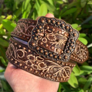 Cinto Feminino Paul Western Marrom