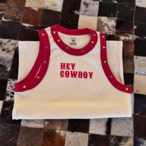 Regata Bicolor Vermelho/Branco