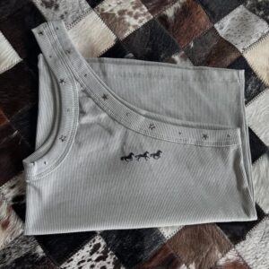 Regata nula manga cinza fendi