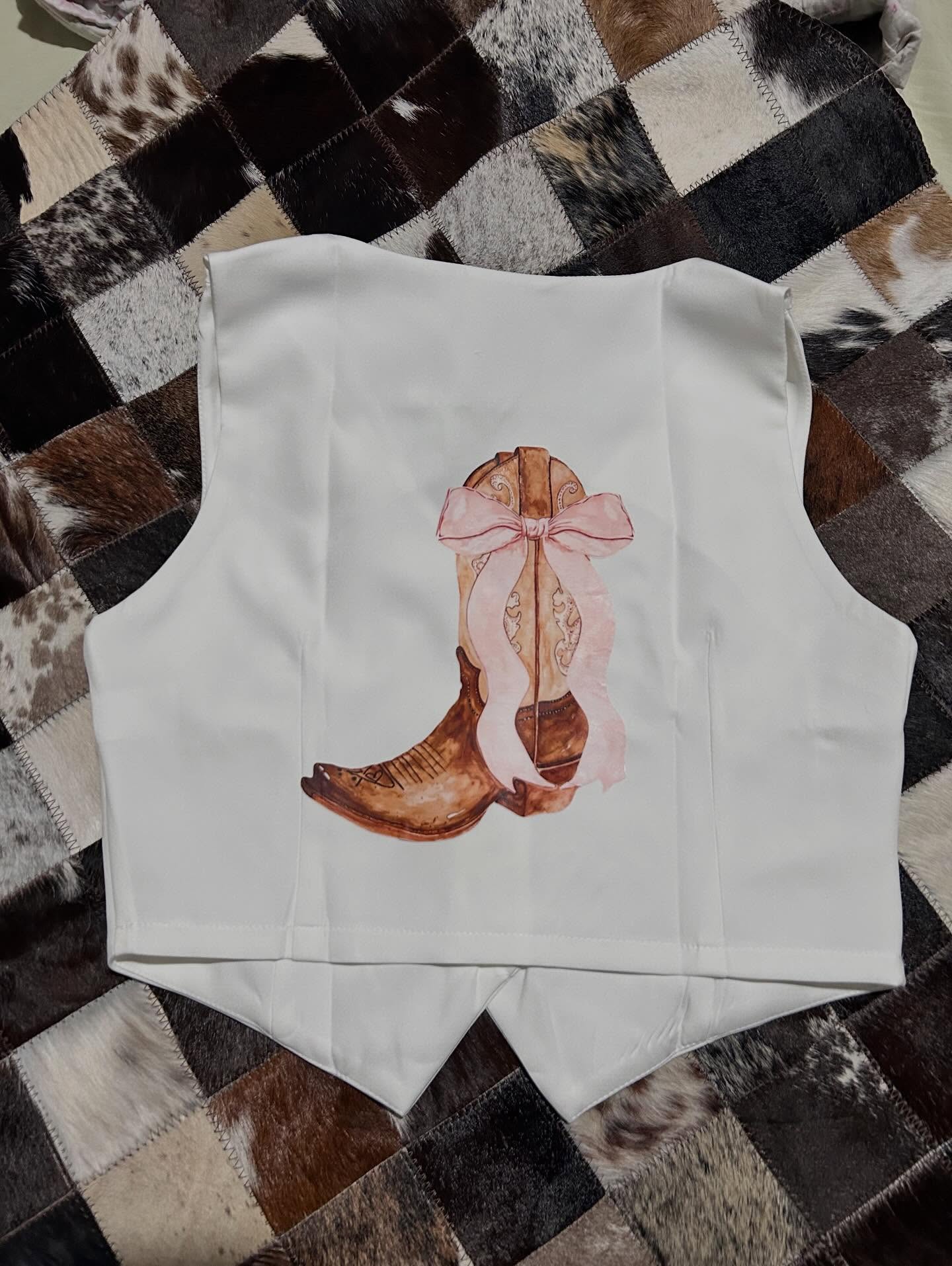 Colete branco - Imagem 2