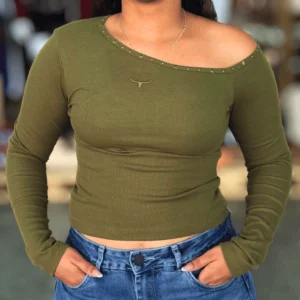 Camiseta Moiadeiros Fem Amarilo Estrela