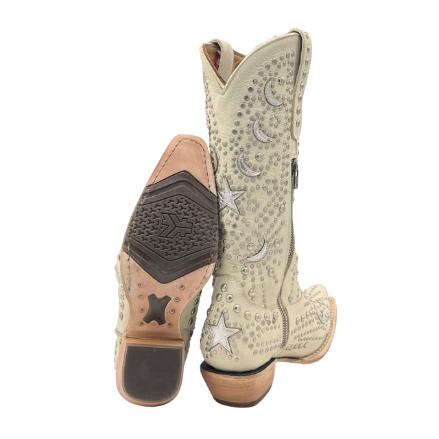 Bota Goyazes Fem Austin Off White - Imagem 4