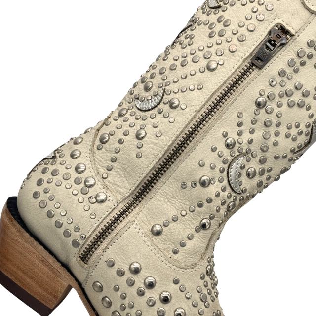 Bota Goyazes Fem Austin Off White - Imagem 5