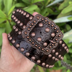 Cinto Paul Western 495 Marrom