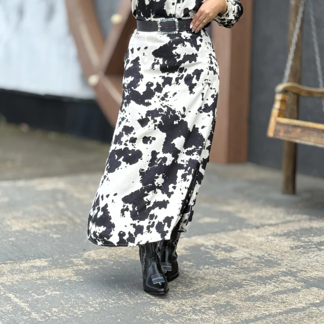 Conjunto Country Cow Preto - Imagem 4